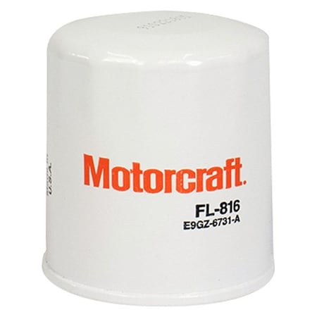 Motorcraft Oil Filter, Fl816 FL816